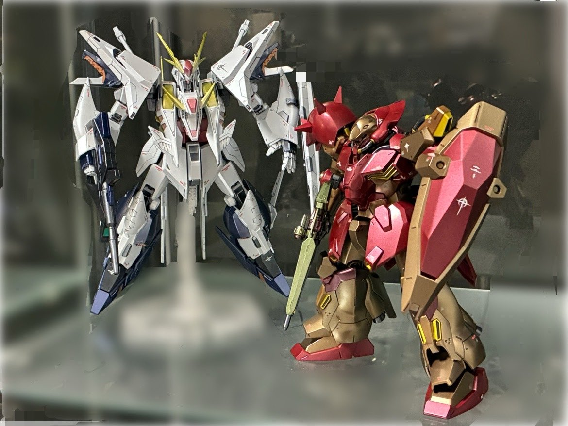 今月作ったプラモ晒そうぜ HG 1/144 メッサーF01型 (クスィーガンダム