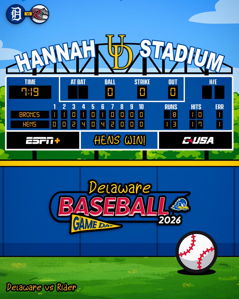Delaware Baseball tweet media