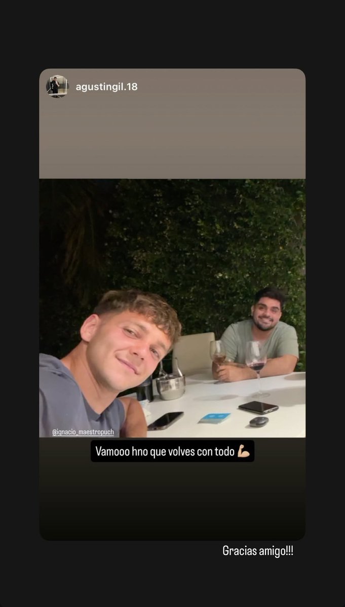 📷| Ignacio vía IG stories
.
.
.