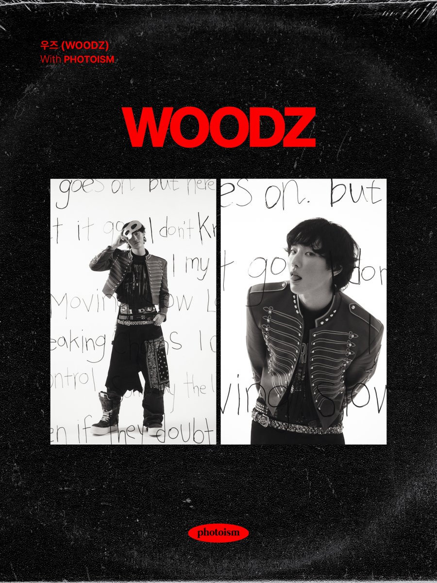 PHOTOISM X WOODZ ARTIST FRAME OPEN ! 「WOODZ」の1st Full Album