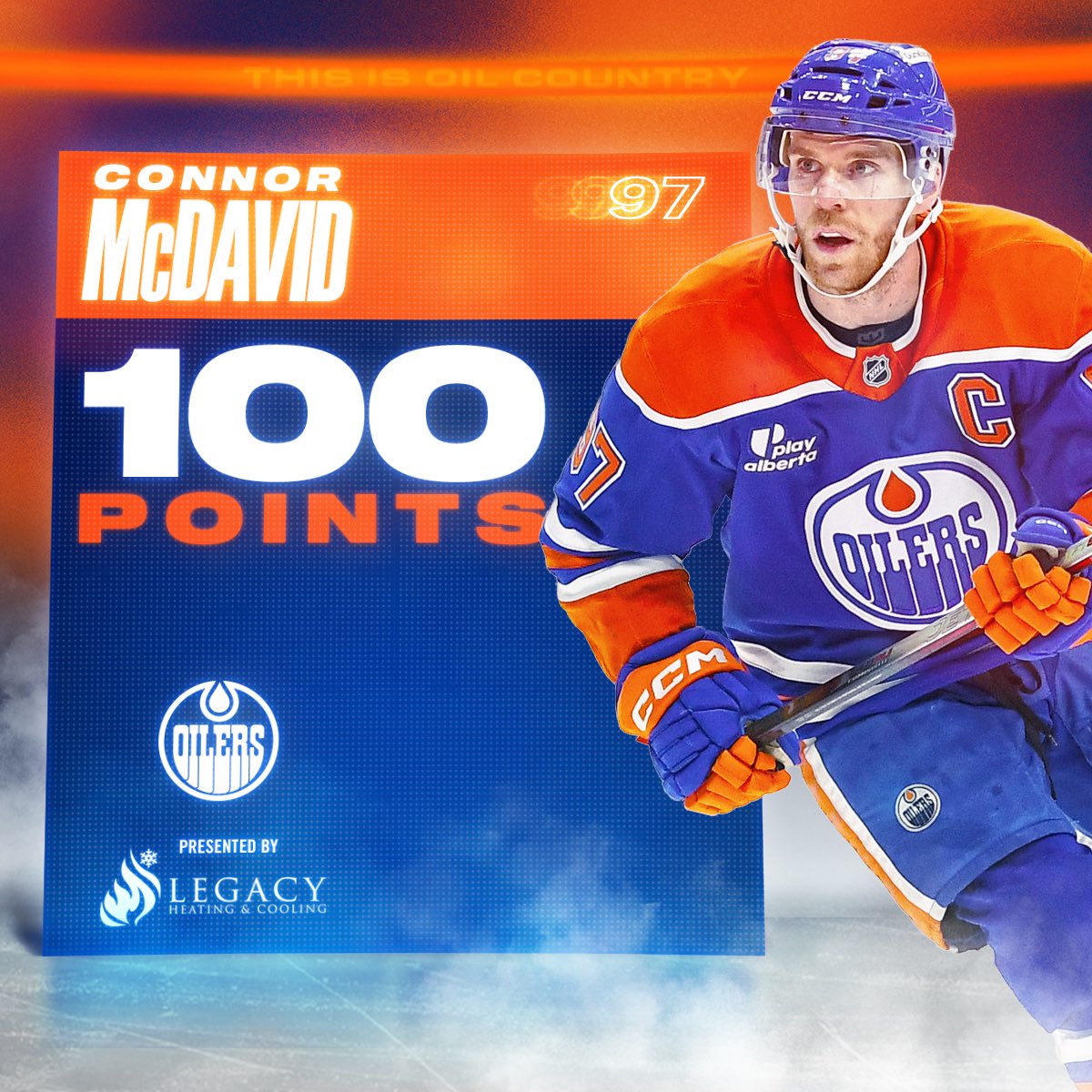 Captain Connor's legacy continues 💯

<a href="/LegacyHCYeg/">LegacyHeating</a> | #LetsGoOilers