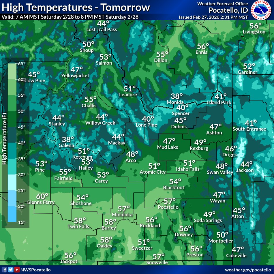 NWS Pocatello tweet media