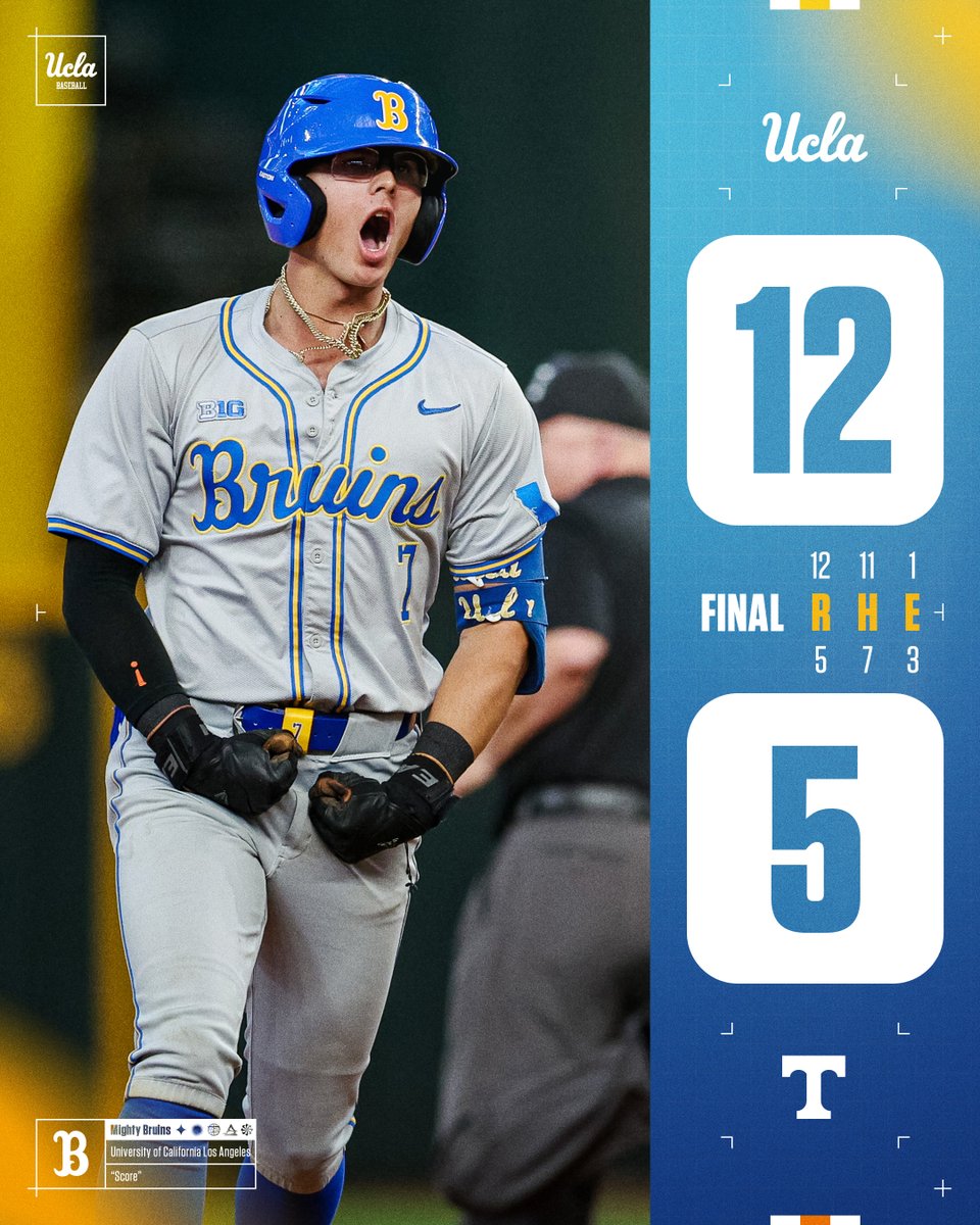 UCLABaseball's tweet photo. That's a whole lot of 𝐊𝐧𝐨𝐱

#GoBruins https://t.co/jQe4LJd3XV