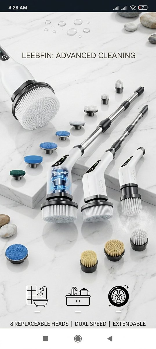 ullah_habi90309's tweet image. SmartHome #CleaningTools #LeebeinScrubber #HomeEssentials #PakistanTech
amzn.to/4si0vpH