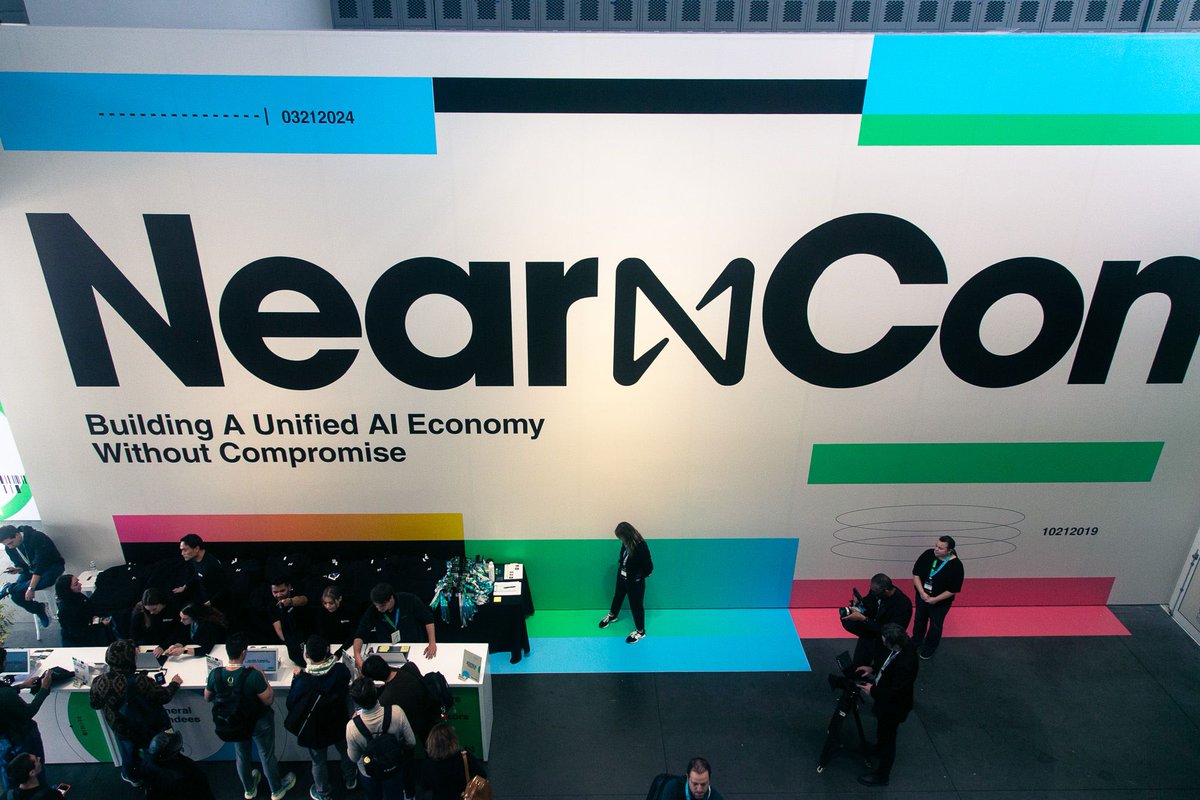 alex_scharrer's tweet photo. Just wrapped up the best NEARCON yet - in San Francisco, where it all began.

We shipped big time. Across the entire stack. 

NEAR has never felt more exciting.

How @near_ai and @near_intents are converging to make NEAR the Unified Commerce Layer and why you should care 🧵👇 https://t.co/CY3SnnsYIy