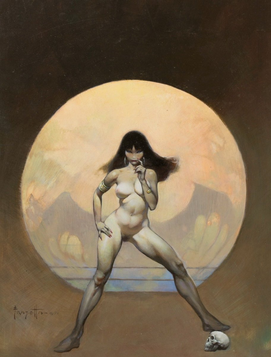 Frank Frazetta tweet media