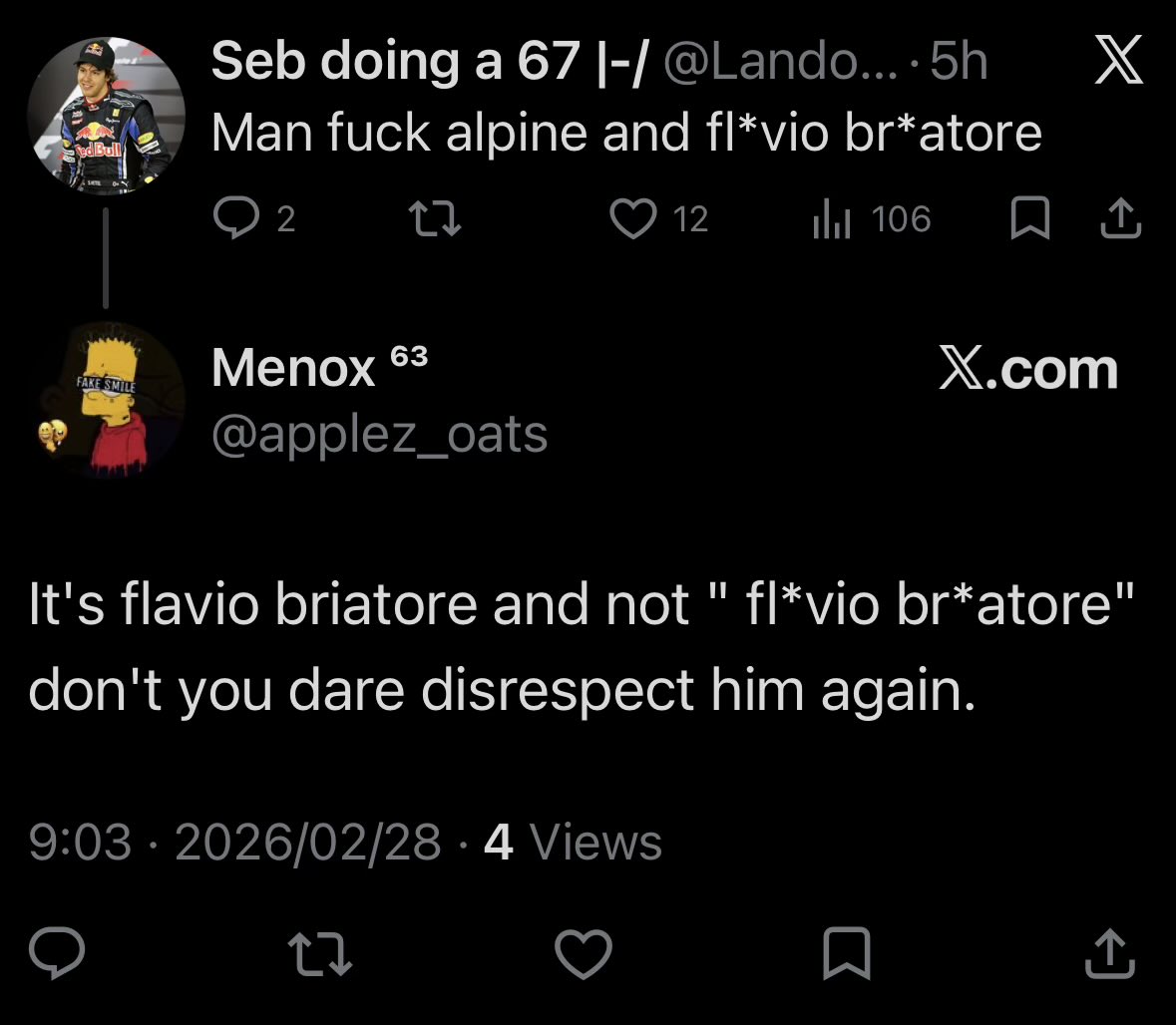 Seb doing a 67 |-/ tweet media