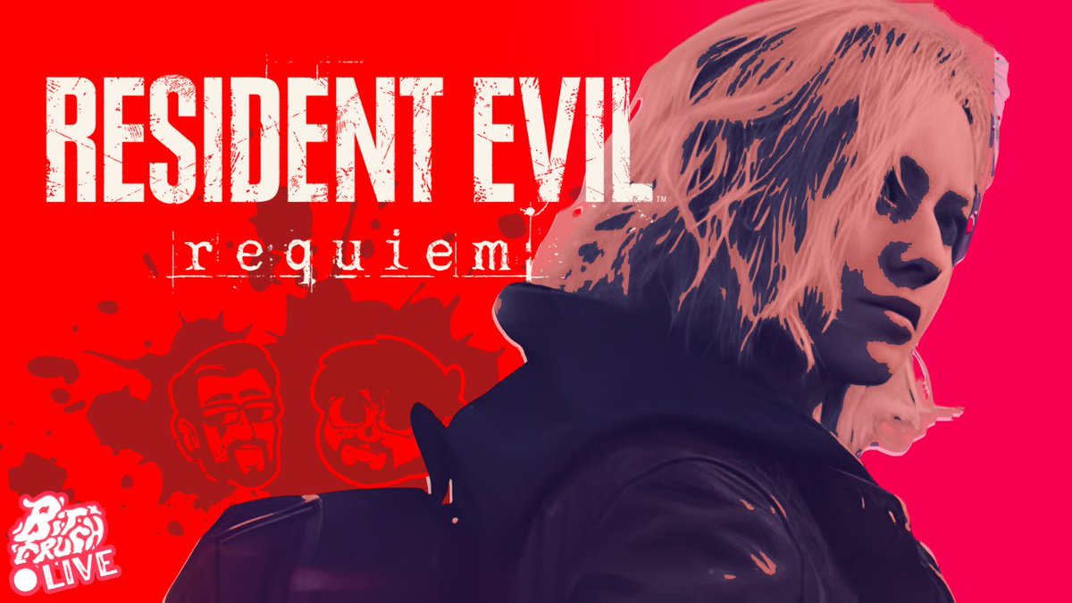 BitCrushYT's tweet photo. 🔴STREAM ALERT
King and Richie will probably die. A lot. Join us for Resident Evil Requiem!

Waiting Room:
https://t.co/FDbAVjydYr

#ResidentEvil #ResidentEvilRequiem #LeonKennedy https://t.co/Rk6YwIyWO2