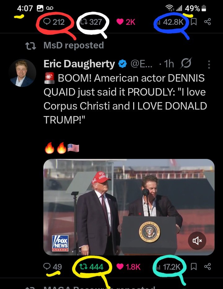 DeanDavis33's tweet image. 6️⃣🐇4️⃣ #SixFours 😎
2️⃣1️⃣2️⃣ #TwoOneTwo 
4️⃣2️⃣8️⃣ #FourTwoEight 
1️⃣7️⃣2️⃣ #OneSevenTwo 
🎰 #WhatAreTheOdds 🪽
3️⃣2️⃣7️⃣ #ThreeTwoSeven