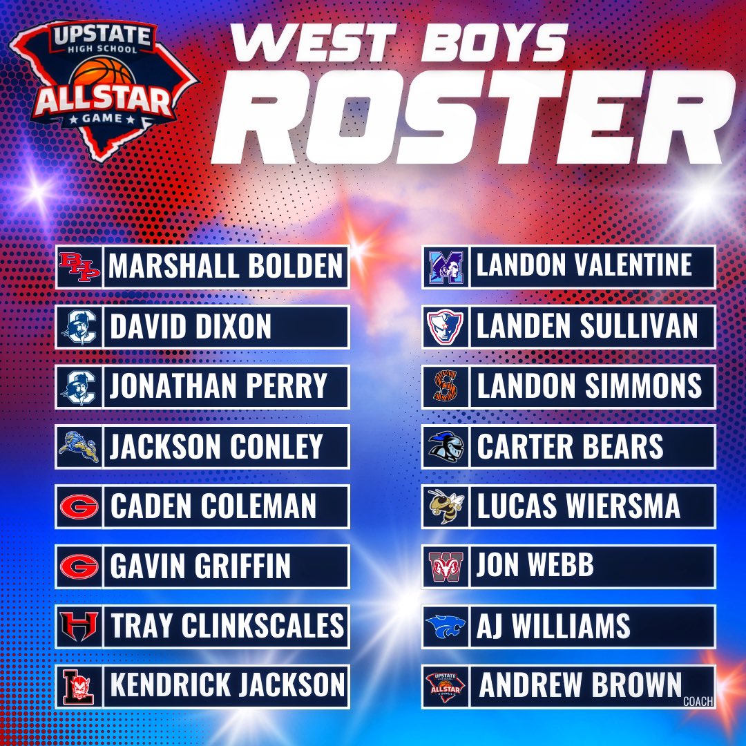 Upstate All-Star Game tweet media