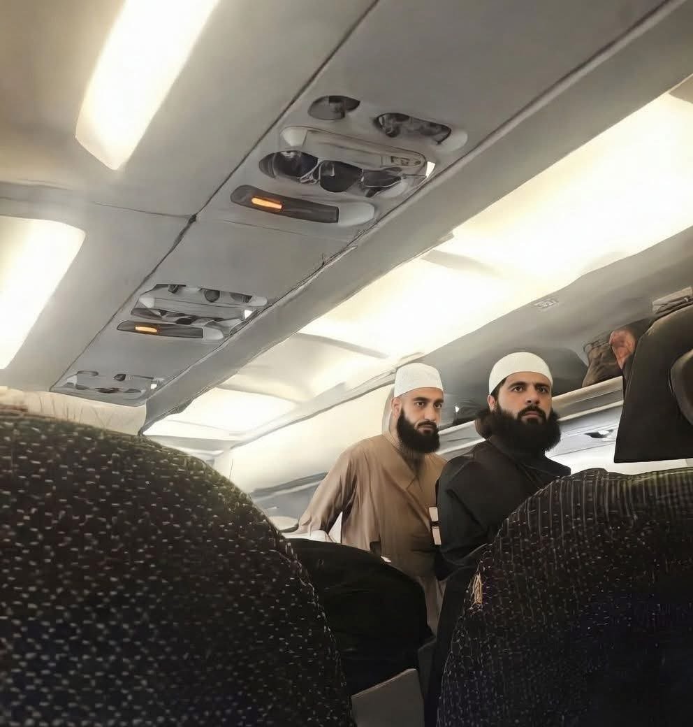 No sé ustedes, pero yo veo esto en un avión y me inquieto.