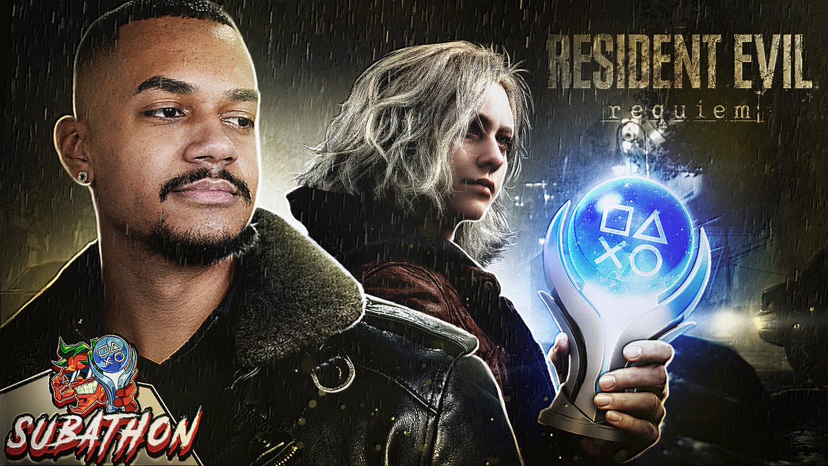 Algumas comissões de thumbnail de Resident Evil que fiz recentemente 😀