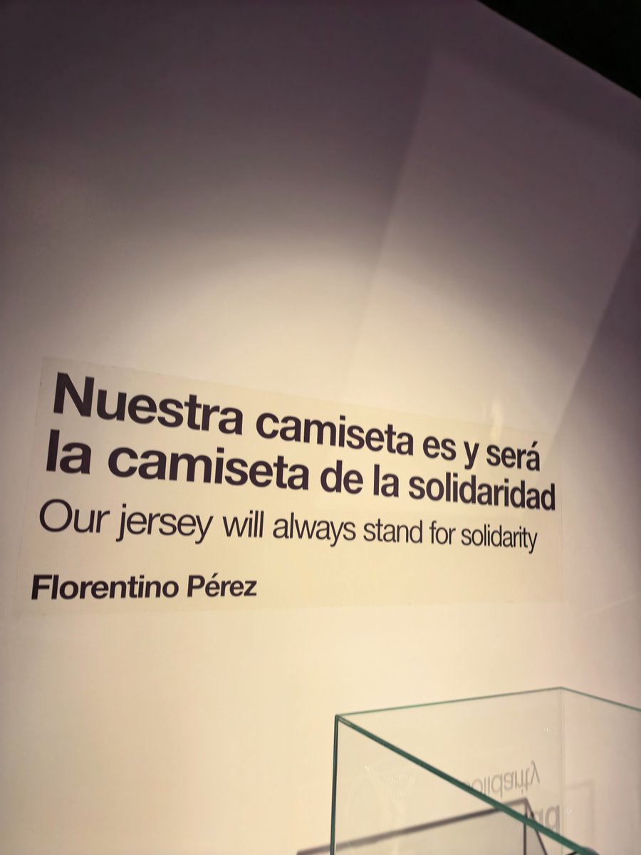 vidusky's tweet photo. Hoy fui al museo del Real Madrid y me dio mucha impresión que por momentos parece el museo de Florentino Pérez. https://t.co/PU4nVn8SCZ