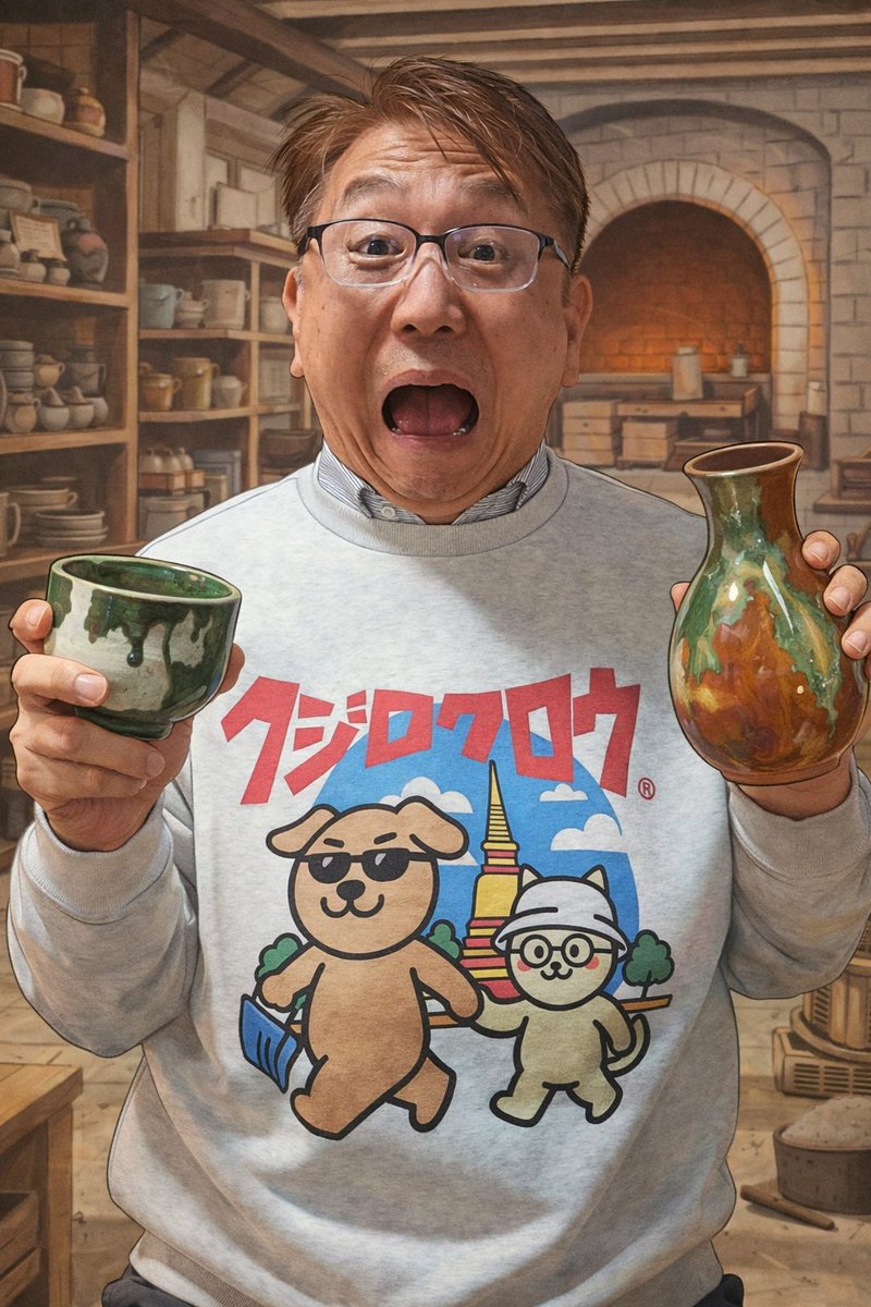 今日は #織部焼の日。 織部焼は“美濃焼”の一種。 美濃焼という大きな