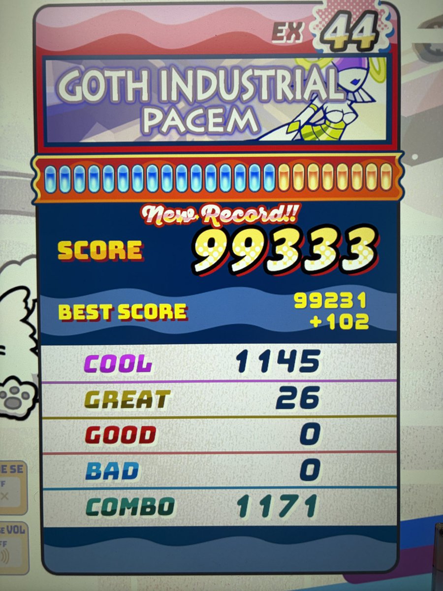 2月の上出来リザルト 旧曲埋めてました🐷