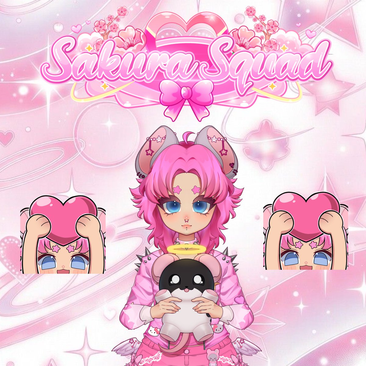 So happy to finally announce I am now a part of Sakura Squad!!!! Thank you again so much for letting me join yall!!