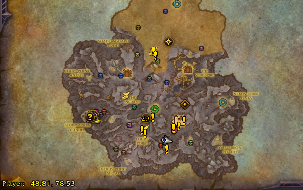 Mount treasure!

/way 48.81, 78.53 in Voidstorm, in the cave