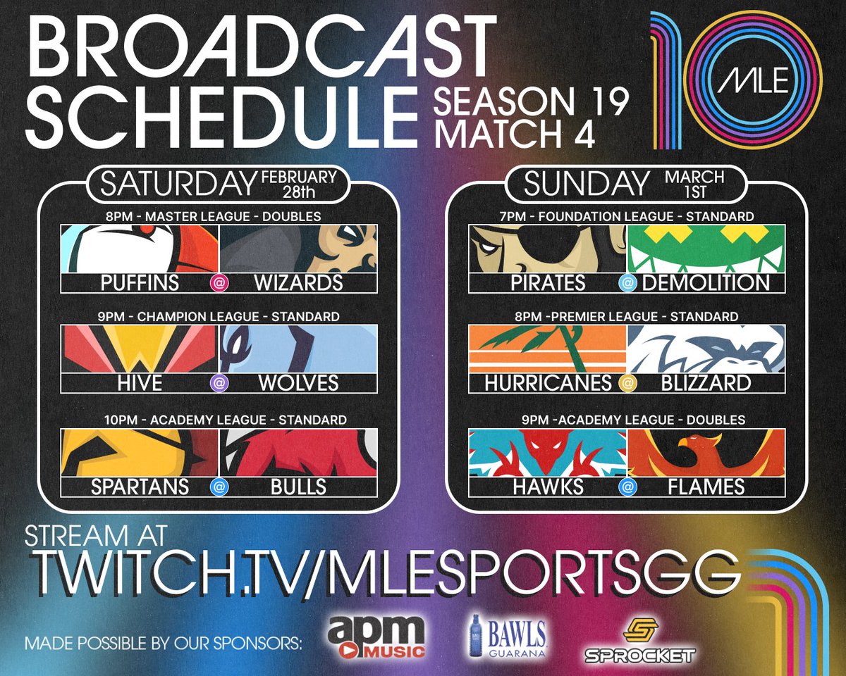 Minor League Esports tweet media