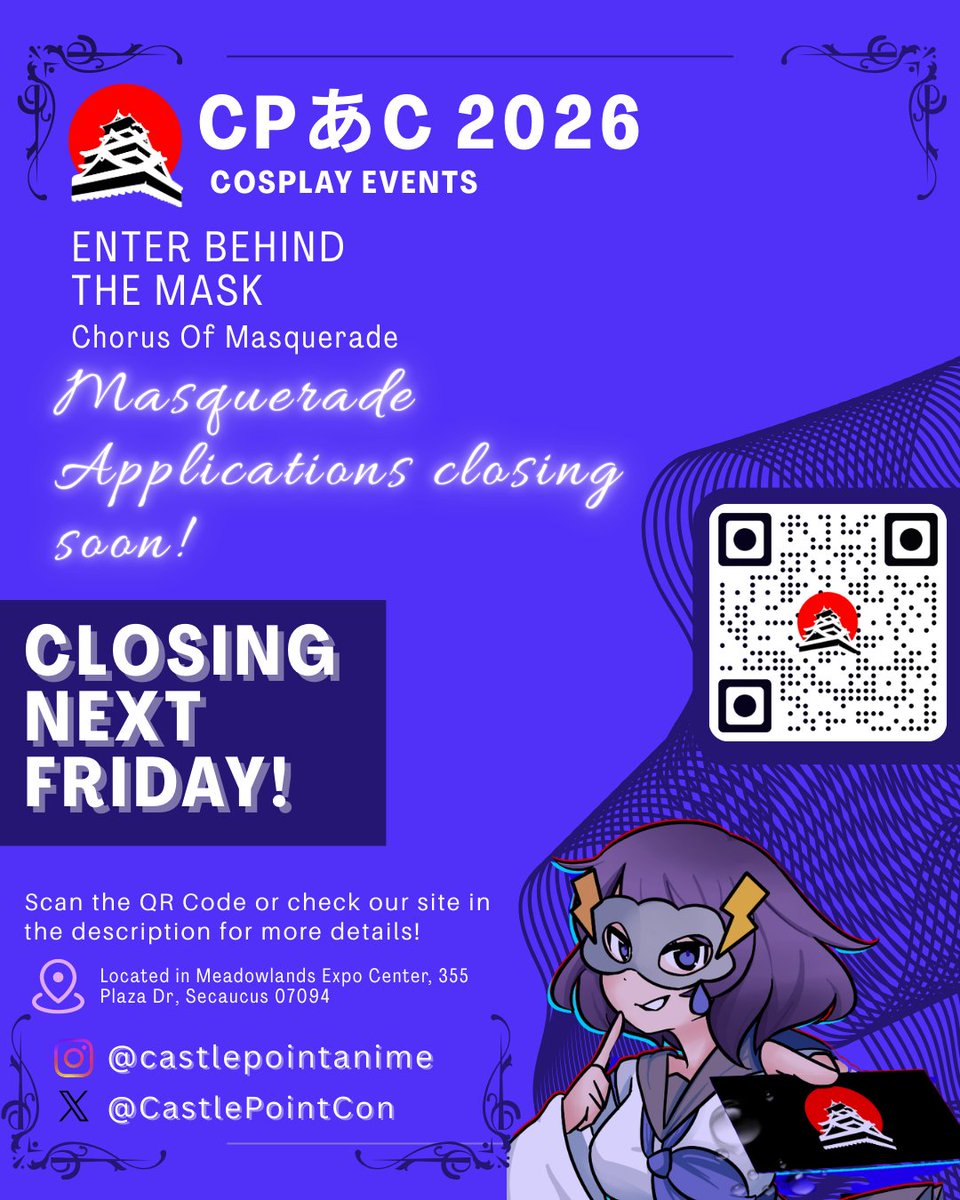 Castle Point Anime Convention tweet media