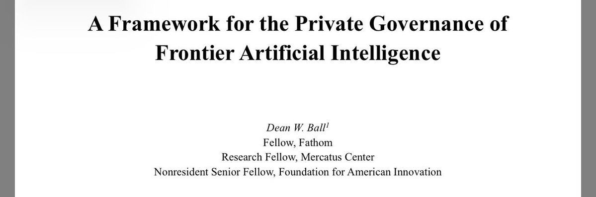 Dean W. Ball tweet media