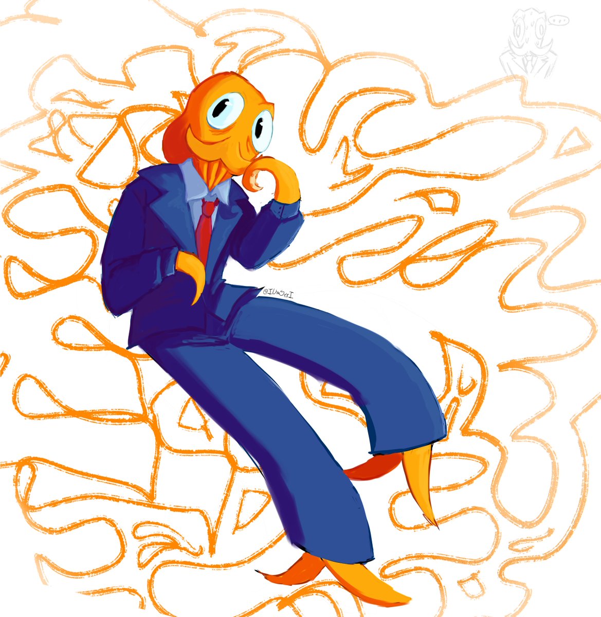 IUmSerI's tweet image. ....octopus

#octodad #digitalart