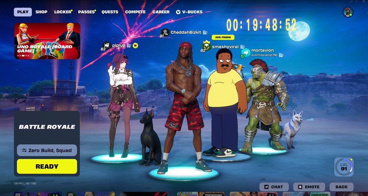 this is Fortnite 2026, feel old yet?