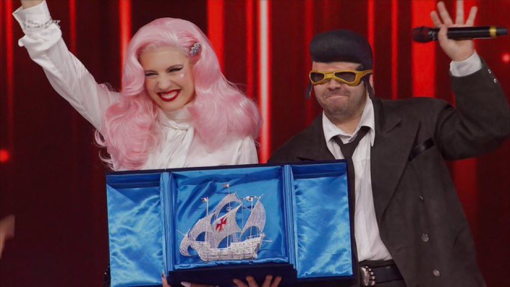 DITONELLAPIAGA E TONY PITONY CHE VINCONO LA SERATA COVER BRAVISSIMI #Sanremo2026