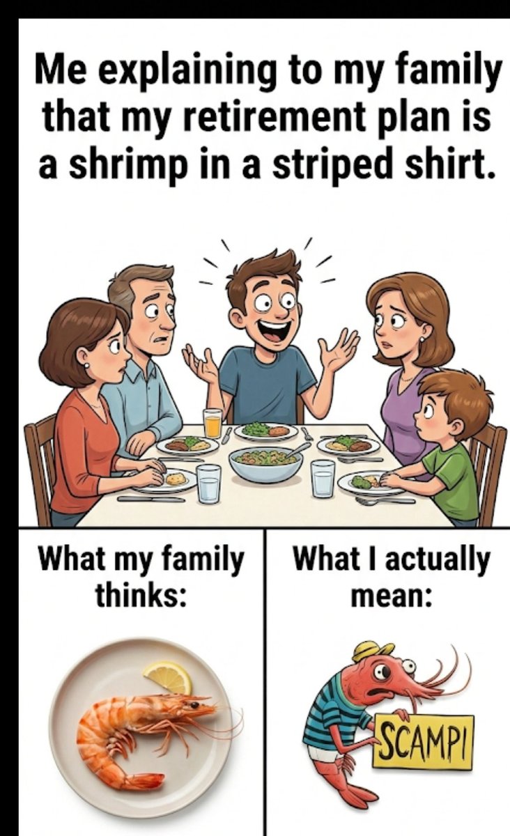 AdeniyiRap41053's tweet photo. They just don’t see the vision yet. 💎🦐
​ $SCAMPI is the play. @Scampi_tech

​#SCAMPI #MemeContest #SOL https://t.co/ePUrGytIn6