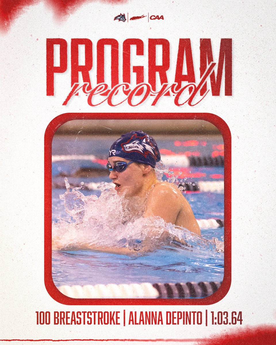 🚨 PROGRAM RECORD 🚨

Alanna broke the team record tonight in the 100 Breast with a time of 1:03.64!
