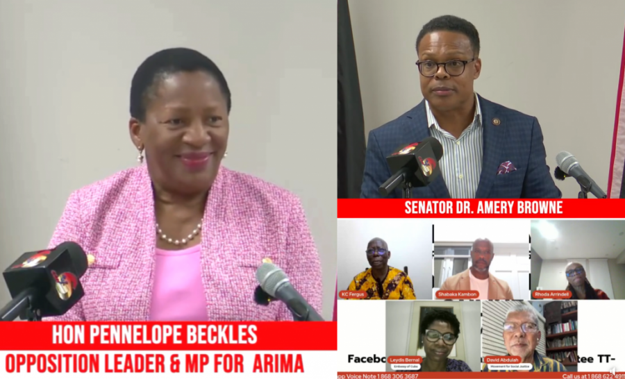 Diversas organizaciones políticas y sociales de Trinidad y Tobago 🇹🇹 han alzado su voz en defensa de #Cuba 🇨🇺 y en rechazo a las medidas unilaterales impuestas por el gobierno de EEUU.

#CubaNoEstáSola

Más ℹ️➡️cubaminrex.cu/es/organizacio…