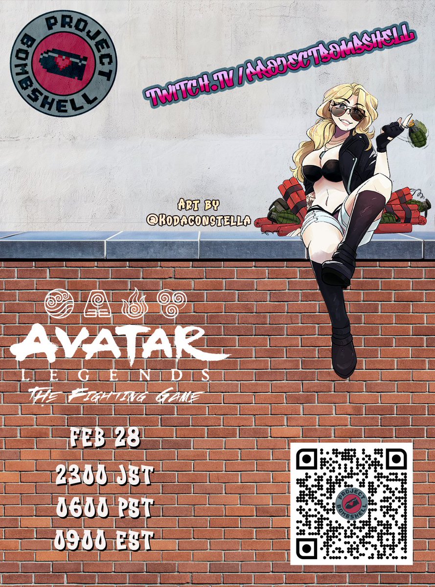 proj_bombshell's tweet photo. Guess who got into the #AvatarLegends alpha?
You guys know the drill!
23:00JST/9:00EST
#vtuber #livebombshell https://t.co/ZnbRhlmx6d