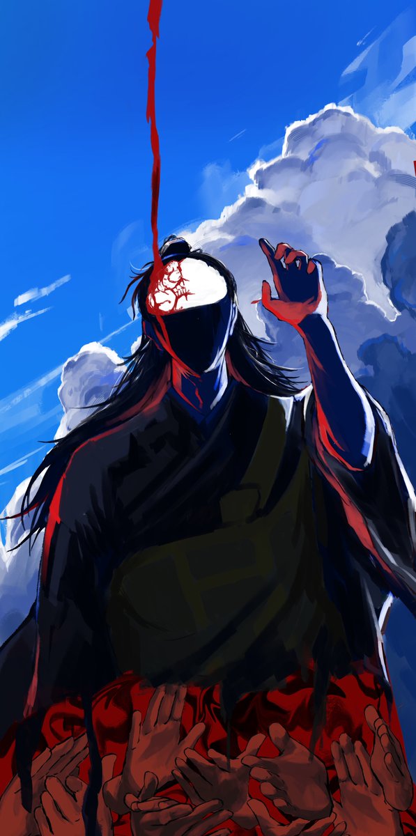 今月描いた絵を晒そう チェンソーマンと呪術廻戦