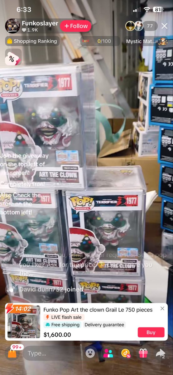 STTsupra's tweet photo. lol I am not hating on this person, but they shouldn’t had offered them at the Funko Stores. Seller on TikTok. #Funko #FunkoPopVinyl #Pop #FunkoCollector #FunkoPops
#funkofunatic #funkonews @DisTrackers @FunkoPOPsNews https://t.co/VEQqOggjSz