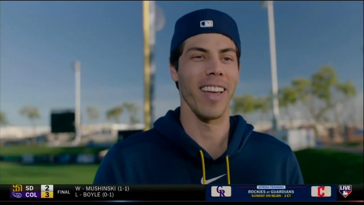 "The first eight years have been awesome... looking forward to more."
@Brewers star Christian Yelich talks about the great moments he's had in Milwaukee and his appreciation for manager Pat Murphy.
📺 30 Clubs, 30 Camps