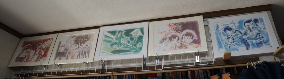 少年サンデー全員サービスの劇場版名探偵コナン歴代複製原画