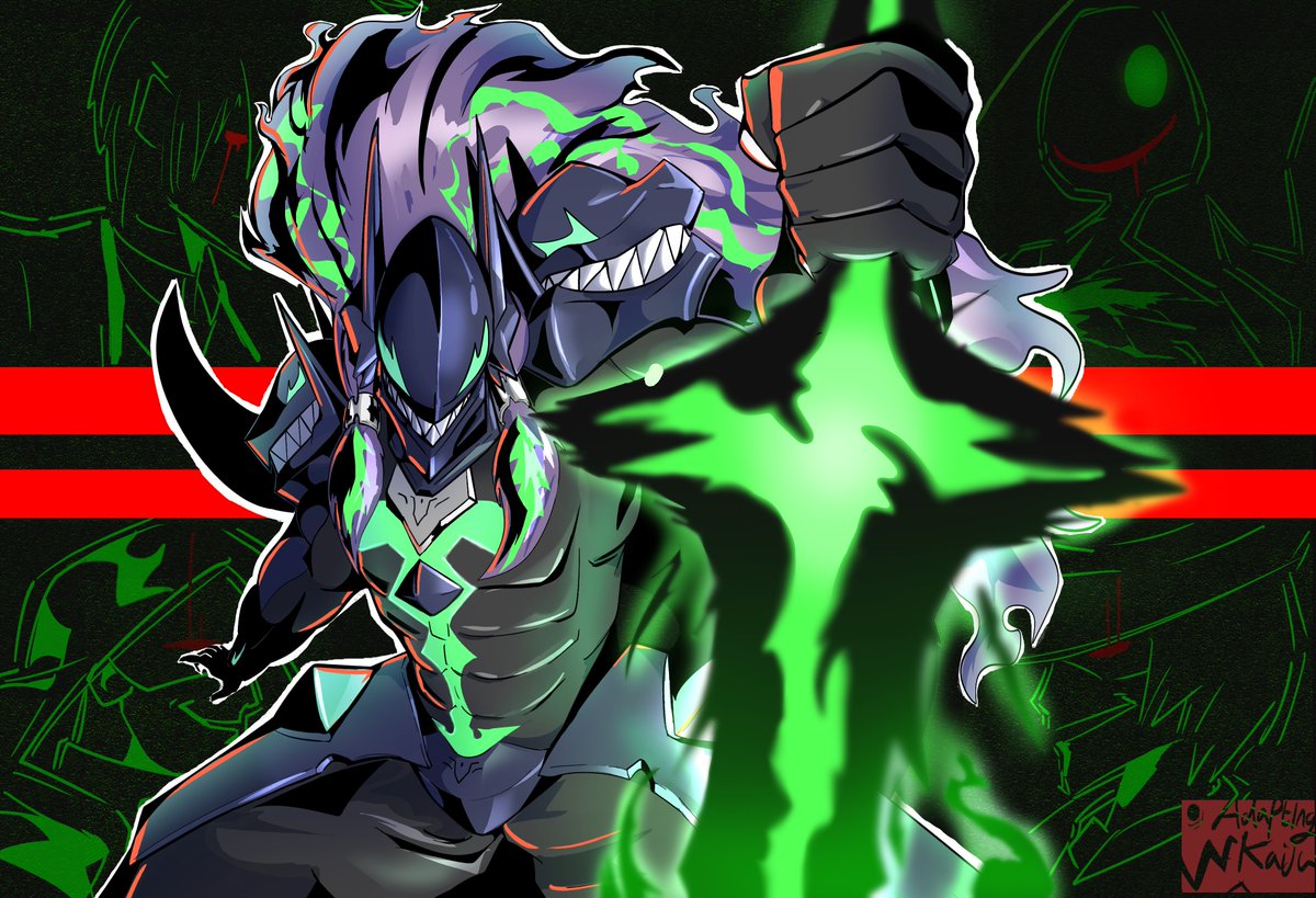 I AM MIGHT
I AM POWER
I AM EVERYTHING
YOU STAND BEFORE TAKEHAYA SUSANO'O
-------------------------
THE END HAS COME!

#susanoo #blazblue #bbfc #bbeex #ブレイブルー