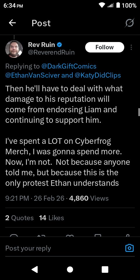 This cancel pig blocked me after telling me I made the "list". 
They make lists? Lol
I was 100% correct. Low T War Campaign.