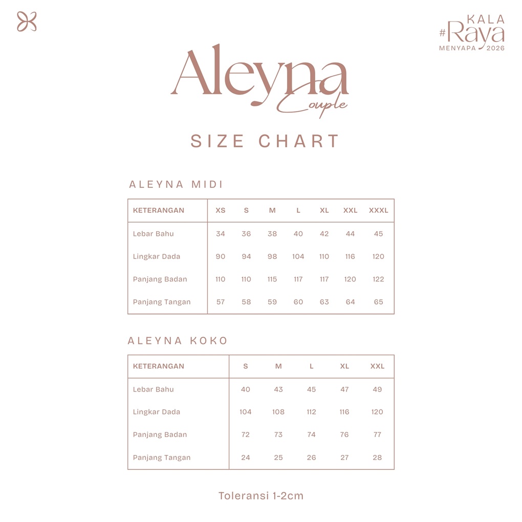 Aleyna Koko Couple with Aleyna Midi Dress

For order DM