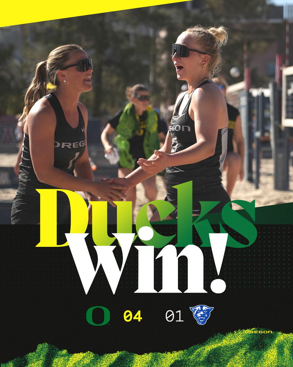 Oregon Beach Volleyball tweet media