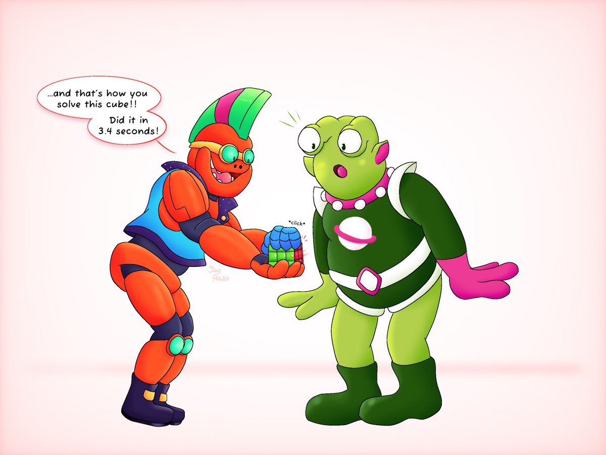 JayThePollito's tweet photo. Teaching the alien the way of the cube 🤖👽🟥
#justdance https://t.co/C5h4M7XR1C