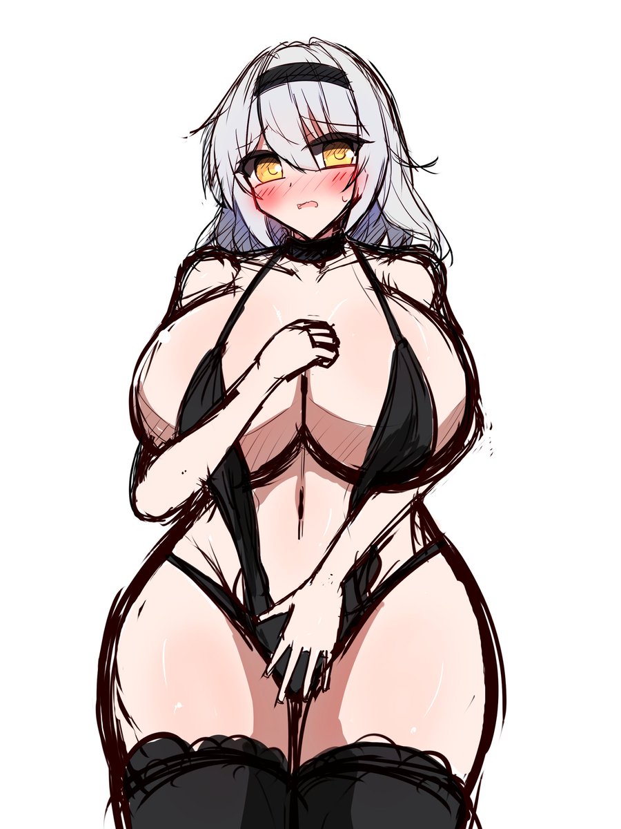 今日の再掲は渚ァの水着イラスト 