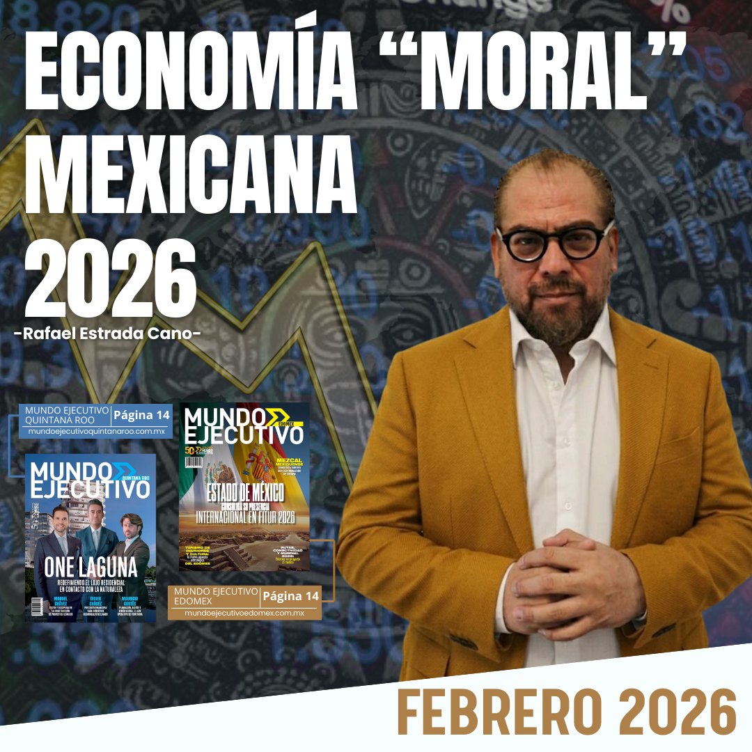 rafacratos's tweet photo. Economía “moral” mexicana 2026
Dotarle de valor moral a la economía es una gran epopeya que pocos regímenes políticos han logrado acuñar, y que la 4a Transformación define aún como mística paradigmática en el presupuesto público.
https://t.co/2L36q3LRTY https://t.co/NezWVgaboi
