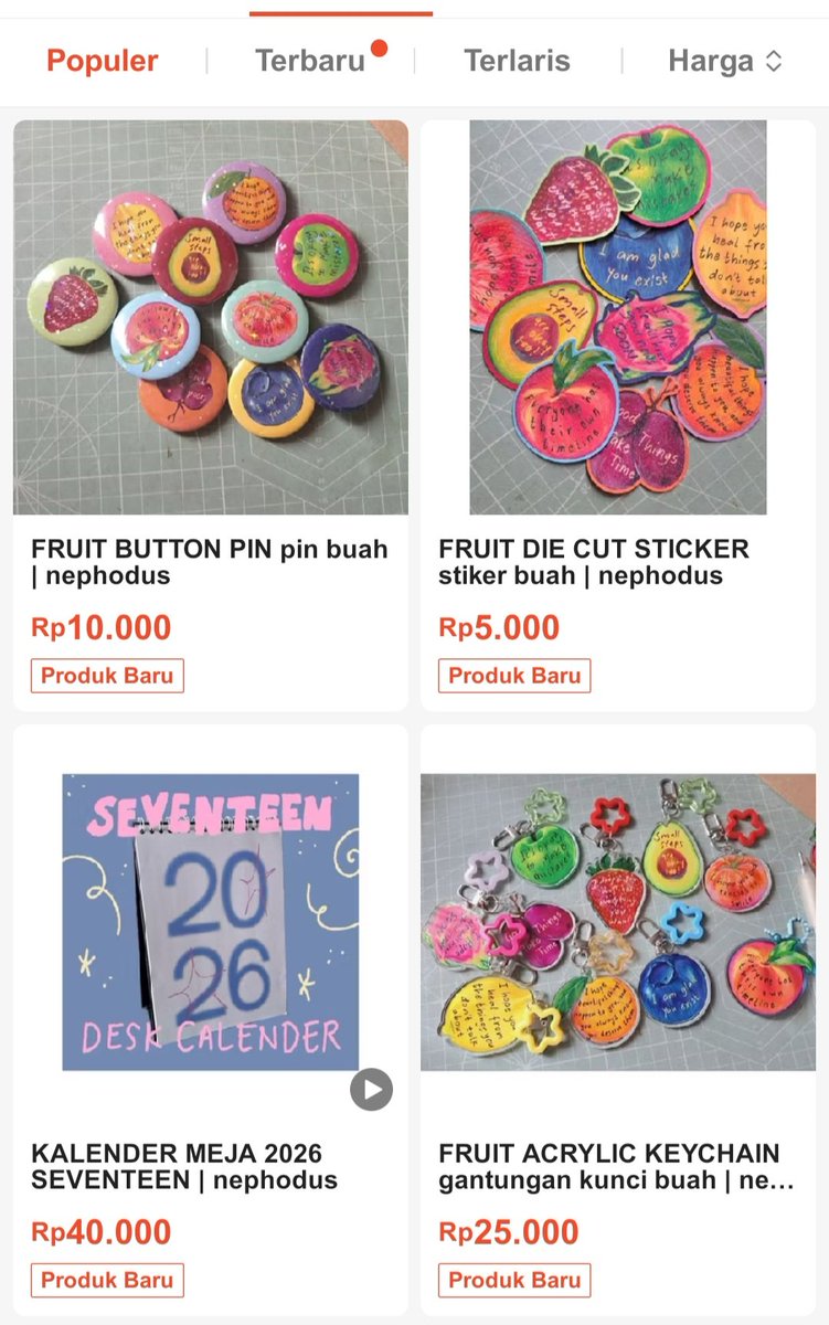 haihaii merch nephodus skrg udah bisa dibeli di shopee yah! linknya di reply 💬