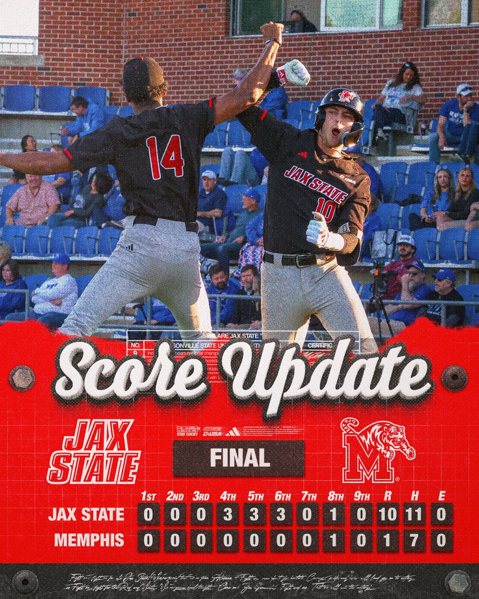 Jax State Baseball tweet media
