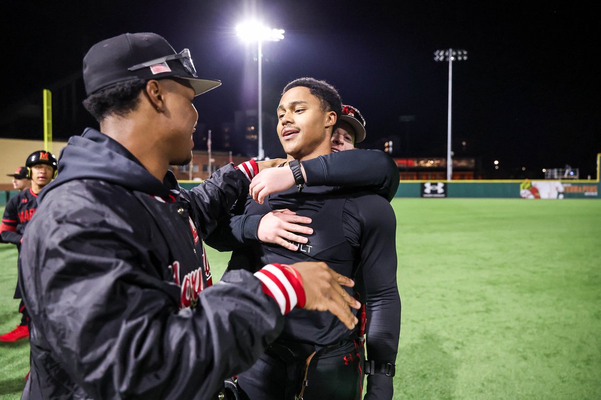TerpsBaseball's tweet photo. Those fightin’ Terps‼️

#DirtyTerps https://t.co/BHc0LJERpu