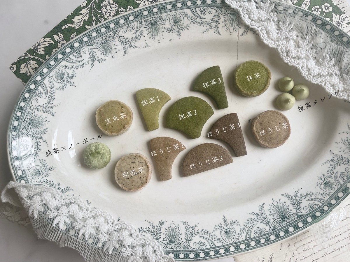 焼菓子屋musubiさまに、日本茶尽くしのオリジナルクッキー缶をつくって 