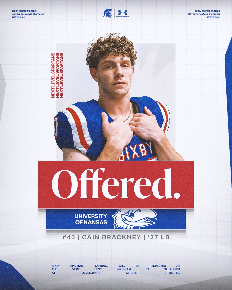 Recruit Bixby Spartan FB tweet media