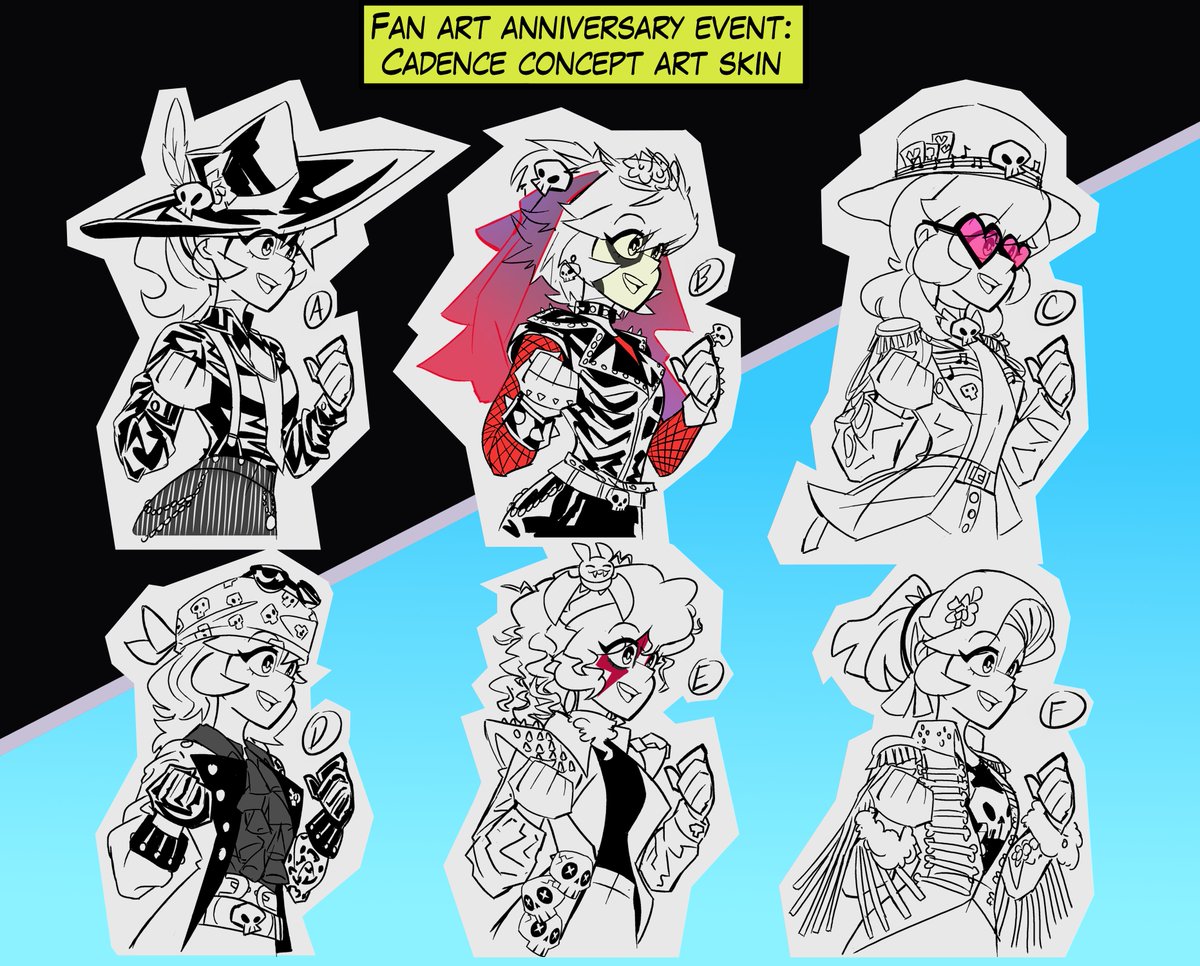 I honestly don't know what to say. I'm fulfilling one of my dreams of seeing one of my designs in one of my favorite video games. Thank you all so much; I couldn't have done it without you. Here are some sketches from the process of creating my skin. Ganamos bandaaaa!!