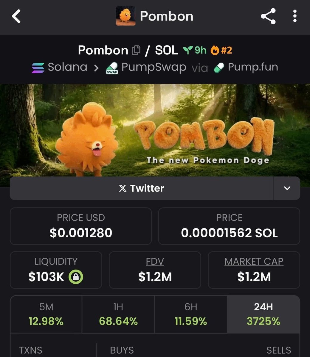 Petersolohunter's tweet image. $pombon $5K → $1.2M MC 🚀🔥
Private TG secured early profits while the crowd slept 💎📈
Late? That’s on you. DM to join &amp;amp; catch the next move ⚡
CA: v8ic5ww8fy6ejkq4Cr5CVpYnstaXjMsRGJZSWn5SS1t