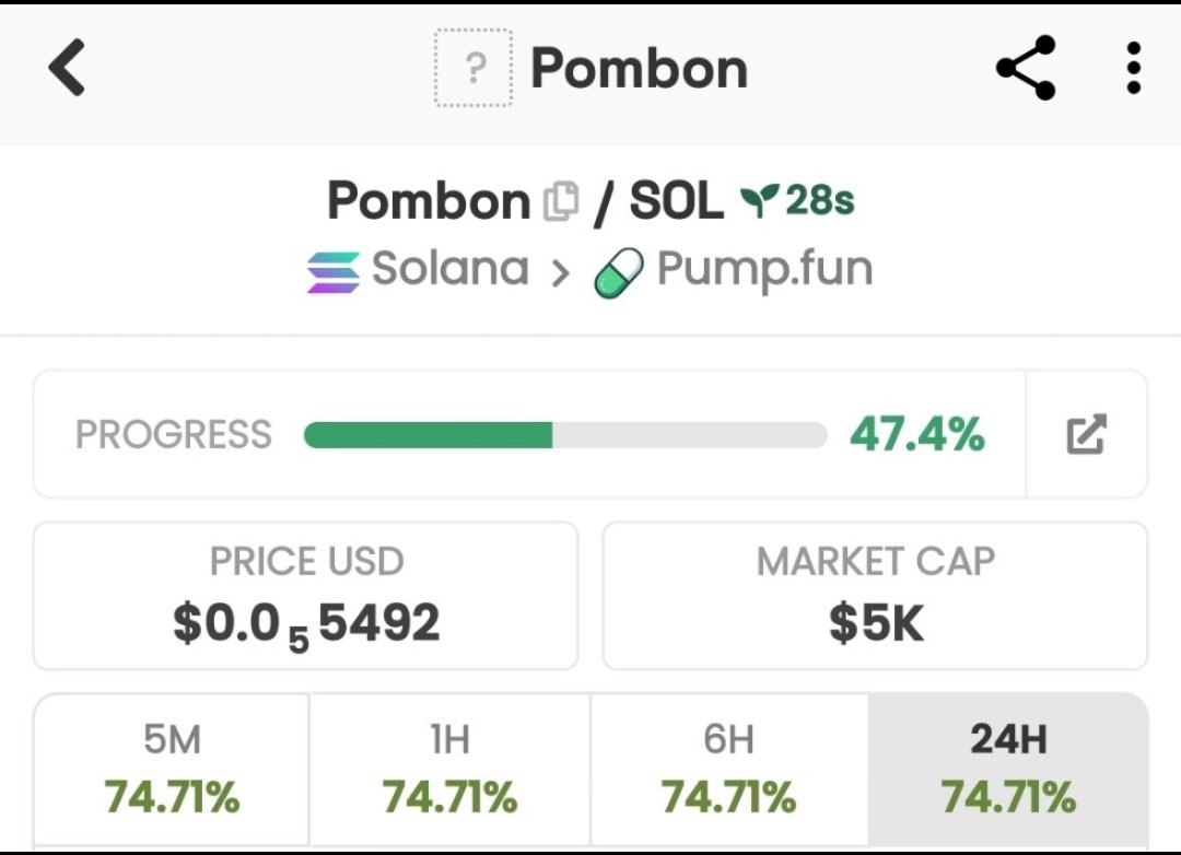 Petersolohunter's tweet image. $pombon $5K → $1.2M MC 🚀🔥
Private TG secured early profits while the crowd slept 💎📈
Late? That’s on you. DM to join &amp;amp; catch the next move ⚡
CA: v8ic5ww8fy6ejkq4Cr5CVpYnstaXjMsRGJZSWn5SS1t